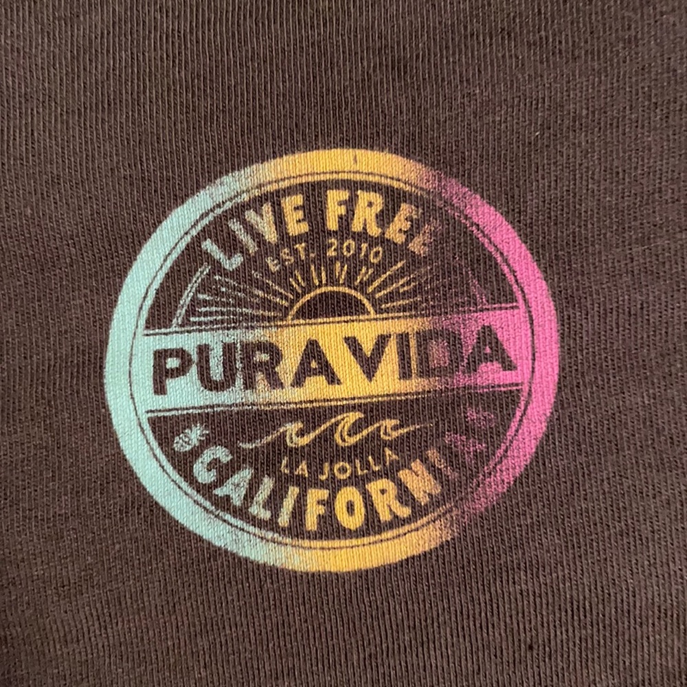 Pura Vida Cropped Long Sleeve